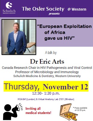 Eric Arts poster promotion